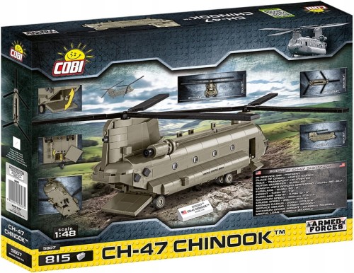 KLOCKI COBI 5807 Śmigłowiec CH-47 Chinook AF 815 El.
