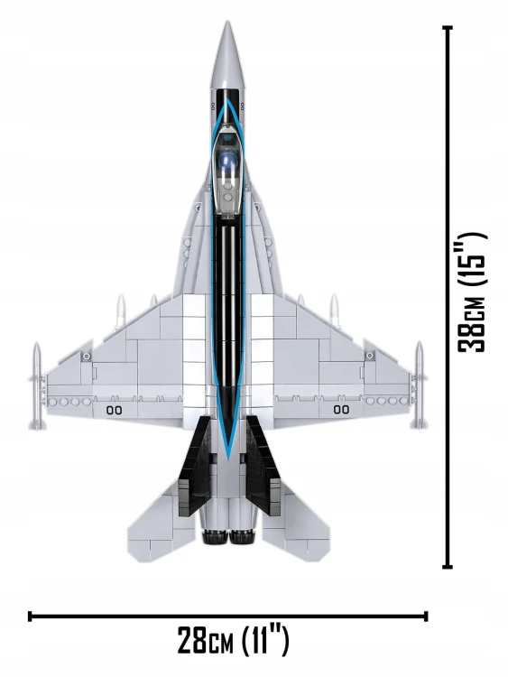 KLOCKI COBI 5805 Samolot F/A-18E Super Hornet TG  570 EL