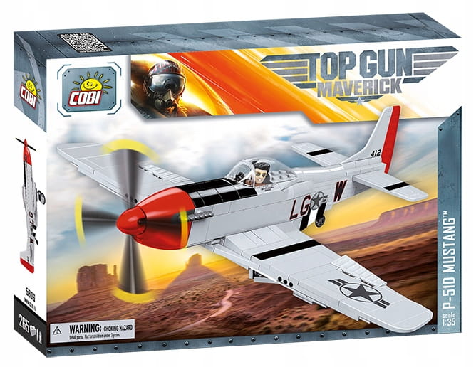 KLOCKI COBI 5806 Samolot P-51D Mustang TG 265 EL