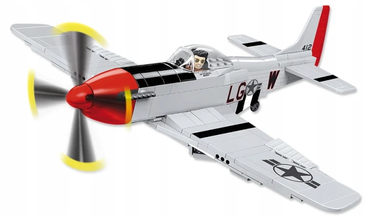 KLOCKI COBI 5806 Samolot P-51D Mustang TG 265 EL