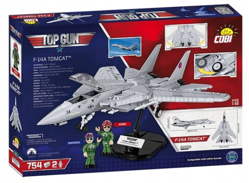 KLOCKI COBI 5811 Samolot F-14A Tomcat TG 754 EL.
