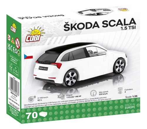 KLOCKI COBI 24583 Samochód Skoda Scala 1.5 TSI 70 El.