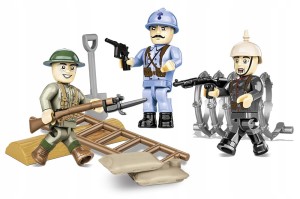 KLOCKI COBI 2051 Figurki Żołnierzy z I Wojny Światowej HC GW 30 El.