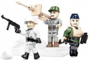 KLOCKI COBI 2039 Figurki Żołnierzy Armia Niemiecka HC WW2 30 El.