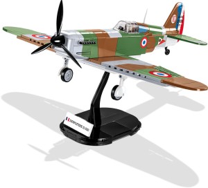 KLOCKI COBI 5720 Samolot Dewoitine D.520 HC WWII 283 EL.