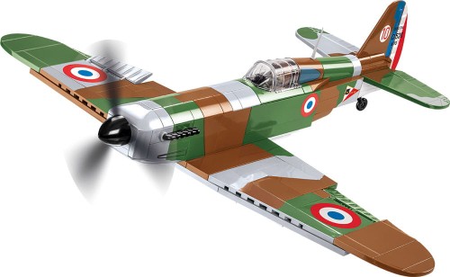 KLOCKI COBI 5720 Samolot Dewoitine D.520 HC WWII 283 EL.