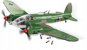KLOCKI COBI 5717 Samolot Bombowiec Heinkel He 111 P-2 HC WW2 675 EL.