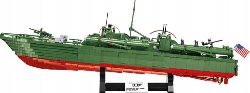 KLOCKI COBI 4825 ŁÓDŹ STATEK PATROL Torpedo PT-109 PATROLOWA 3726 EL. WOJSKOWA ARMIA WOJSKO KOMP. Z LEGO