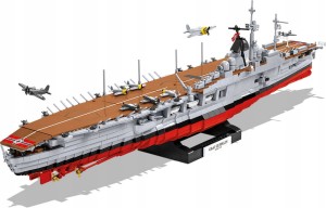 KLOCKI COBI 4826  Aircraft Carrier Graf Zeppelin  LOTNISKOWIEC STATEK 3136 EL. KOMP. Z LEGO