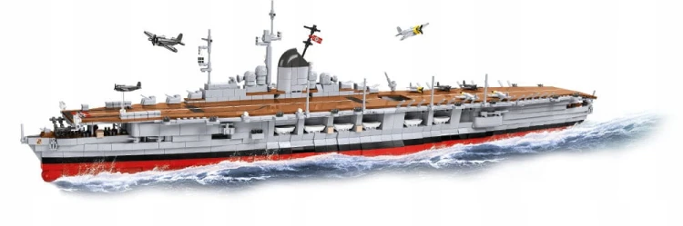KLOCKI COBI 4826  Aircraft Carrier Graf Zeppelin  LOTNISKOWIEC STATEK 3136 EL. KOMP. Z LEGO