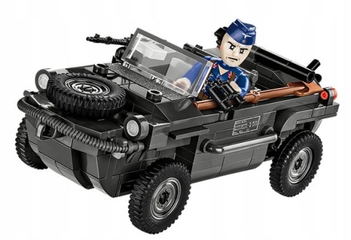 KLOCKI COBI 2403 Samochód VW Typ 166 Schwimmwagen HC WW2 200 El.