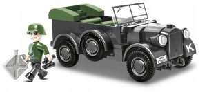 KLOCKI COBI 2405 Samochód 1937 Horch 901 kfz.15 HC WW2 185 El.