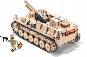 KLOCKI COBI 2528 Działo Samobieżne Sturmpanzer II HC WW2 465 EL