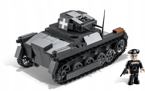 KLOCKI 2534 Czołg Niemiecki Panzer I Ausf. A HC WW2 330 EL