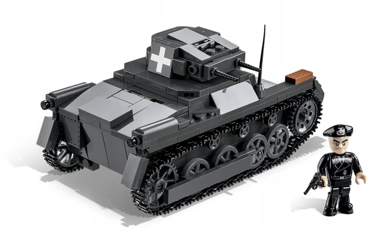 KLOCKI 2534 Czołg Niemiecki Panzer I Ausf. A HC WW2 330 EL