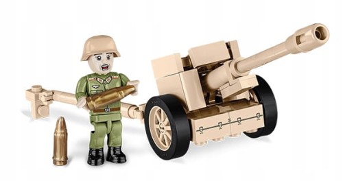 KLOCKI COBI 2252 Armata 7,5 cm PaK 40 HC WW2 90 El.