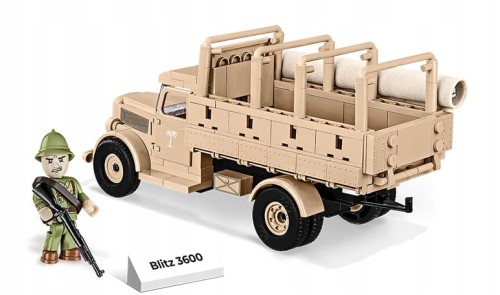 KLOCKI COBI 2254 Ciężarówka Opel Blitz 3600DAK HC WWII 272 El.