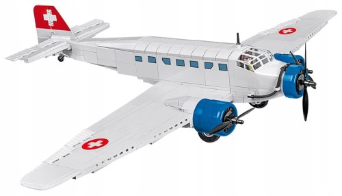 KLOCKI COBI 5711 Samolot pasażerski Junkers Ju52/3m HC WW2 542 EL.