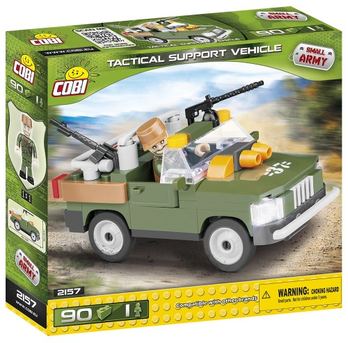 KLOCKI COBI 2157 Pojazd Wsparcia Taktycznego Small Army 90 EL.