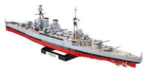 KLOCKI COBI 4830 STATEK KRĄŻOWNIK ŁÓDŹ HMS HOOD   BRYTYJSKI 2613 EL. KOMP. Z LEGO