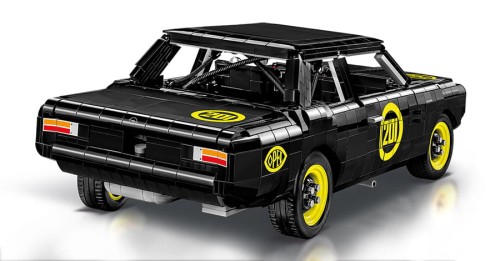 KLOCKI COBI 24333 Samochód Opel Rekord C Schwarze CARS 1:12 2078 EL.