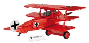 KLOCKI COBI 2986 Samolot Fokker Dr.1 Red Baron GW HH 174 EL.