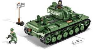 KLOCKI COBI 2555 Czołg Radziecki KV-1 HC WW2 656 EL.