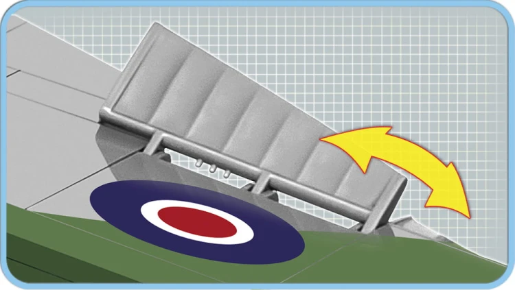 KLOCKI COBI 5718 Samolot De Havilland Mosquito FB Mk.VI HC WWII 452EL