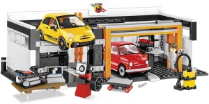 KLOCKI COBI 24501 Garaż Abarth Racing Garage FA500 590 EL.