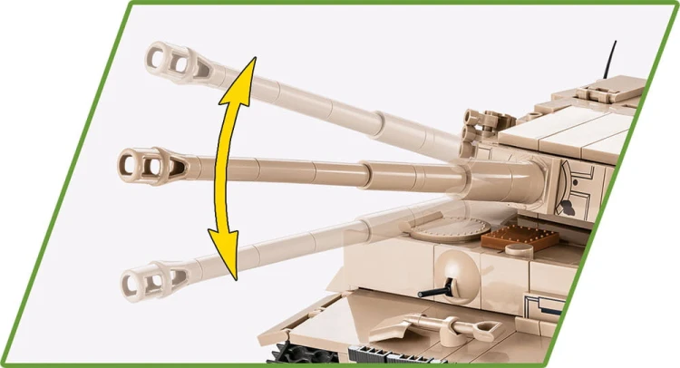 KLOCKI COBI 2556 Czołg Tygrys PzKpfw VI Tiger 131 HC WW2 850 EL