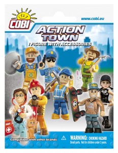 KLOCKI COBI 1852 Figurki z Akcesoriami Action Town 