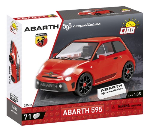 KLOCKI COBI 24502 Samochód Fiat Abarth 595 competizione FA500 71 EL.