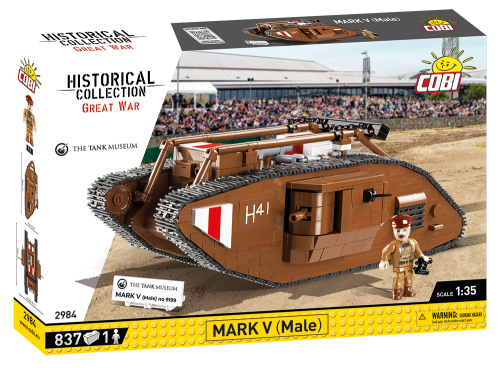 KLOCKI COBI 2984 Czołg Brytyjski Mark V Male HC GW 837 EL