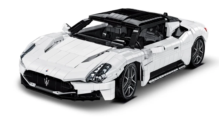 KLOCKI COBI 24334 SAMOCHÓD MASERATI AUTO POJAZD   2468 EL. AUTKO SPORTOWE KOMP. Z LEGO