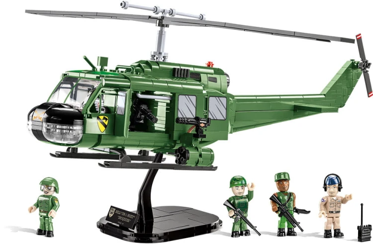 KLOCKI COBI 2422 Śmigłowiec Bell UH-1 Huey Iroquois HC VW 756 El "EE"