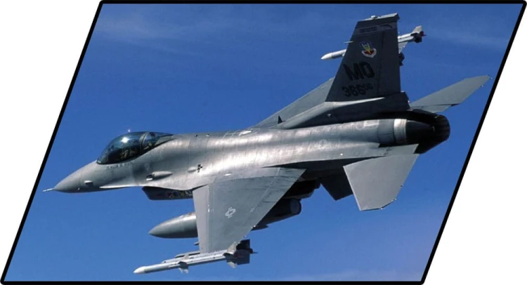 KLOCKI COBI 5813 Samolot F-16C Fighting Falcon AF 415EL