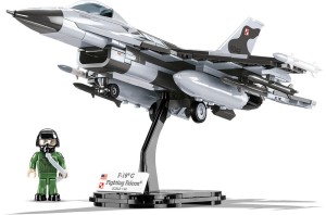 KLOCKI COBI 5814 Samolot F-16C Fighting Falcon POLAND AF 415 EL.