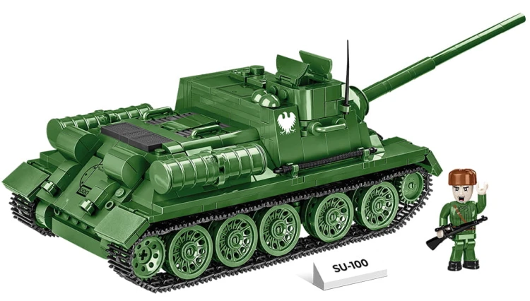 KLOCKI COBI 2541 Działo Samobieżne SU-100 HC WW2 655 EL