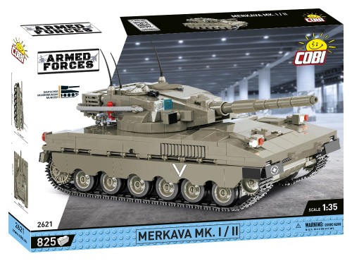 KLOCKI COBI 2621 Czołg Merkava Mk. 1/2 AF 825 EL.