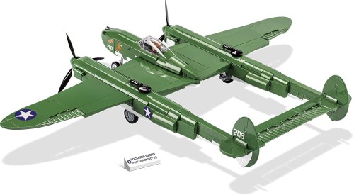KLOCKI COBI 5726 Samolot Lockheed P-38 H Lightning HC WW2 545 EL