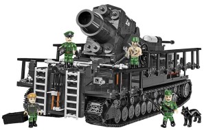 KLOCKI COBI 2560 Moździerz Samobieżne Karl-Gerät HC WW2 1574 EL