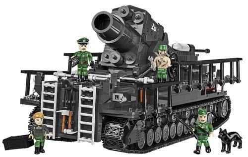 KLOCKI COBI 2560 Moździerz Samobieżne Karl-Gerät HC WW2 1574 EL