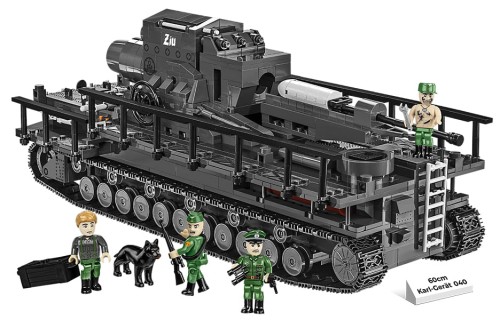 KLOCKI COBI 2560 Moździerz Samobieżne Karl-Gerät HC WW2 1574 EL