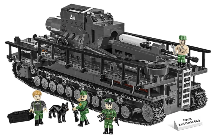 KLOCKI COBI 2560 Moździerz Samobieżne Karl-Gerät HC WW2 1574 EL