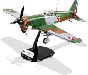 KLOCKI COBI 5724 Samolot Morane-Saulnier MS.406 HC WW2 317 EL