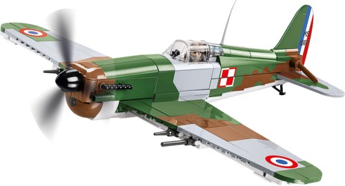 KLOCKI COBI 5724 Samolot Morane-Saulnier MS.406 HC WW2 317 EL