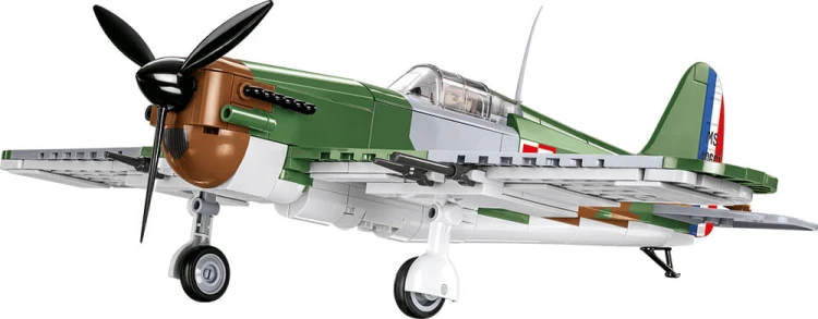 KLOCKI COBI 5724 Samolot Morane-Saulnier MS.406 HC WW2 317 EL