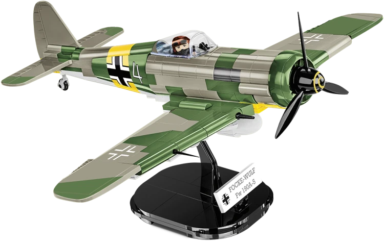 KLOCKI COBI 5722 Samolot Focke - Wulf Fw 190 A5 HC WW2 344 EL