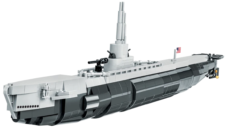 KLOCKI COBI 4831 OKRĘT STATEK PODWODNY USS TANG   SS-306 777EL. AMERYKAŃSKI ŁÓDŹ WOJSKO ARMIA WOJSKOWY KOMP. Z LEGO