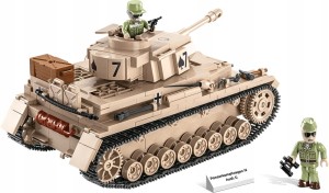 KLOCKI COBI 2546 Czołg Niemiecki Panzer IV Ausf.G HC WW2 559 EL